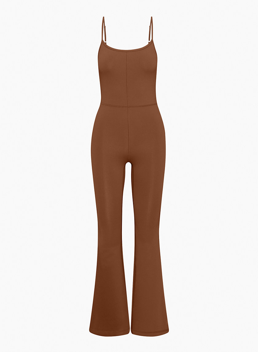 Divinity jumpsuit aritzia  Body suit outfits, Aritzia outfit, Flare outfit
