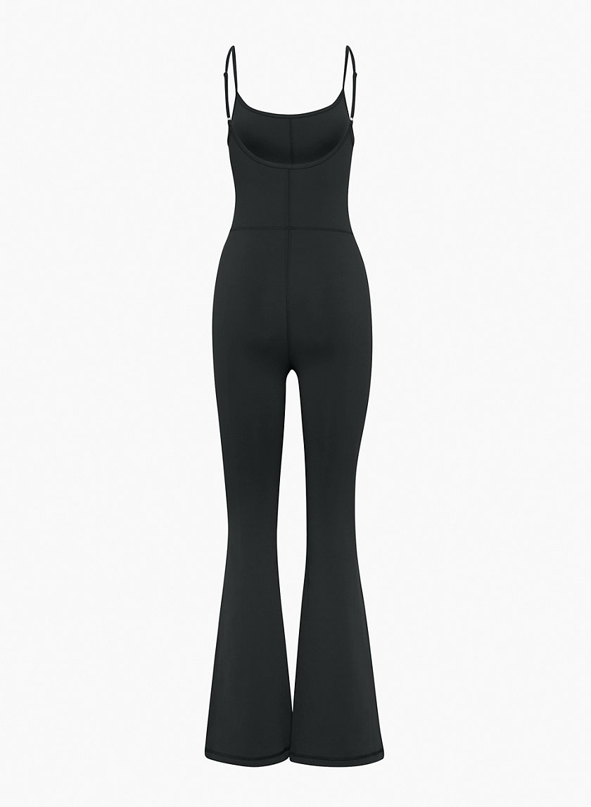 Full Length Flare Bodysuit- Black – 128