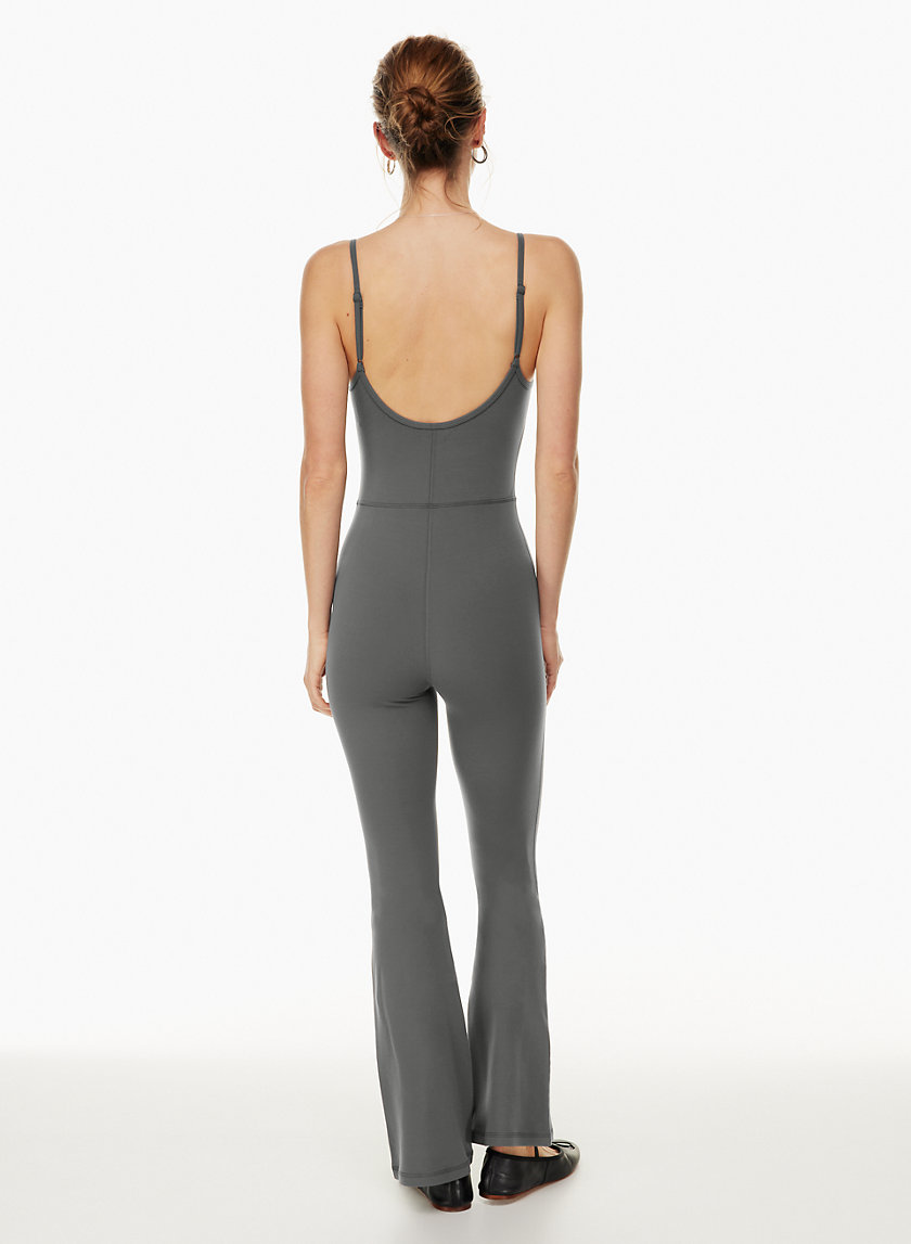 kick flare jumpsuit