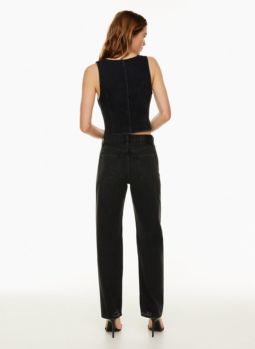 Denim Forum THE MARLO HIGH RISE LOOSE Aritzia US