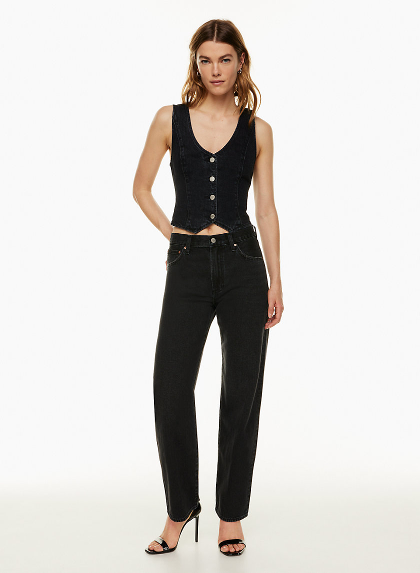 Denim Forum THE MARLO HIGH RISE LOOSE Aritzia US