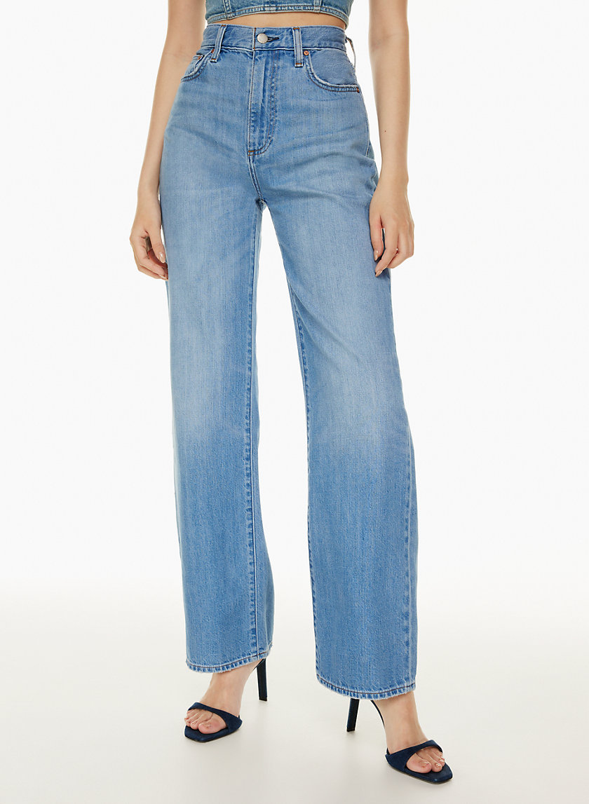 Denim Forum THE '90S WINONA HI-RISE WIDE JEAN | Aritzia INTL