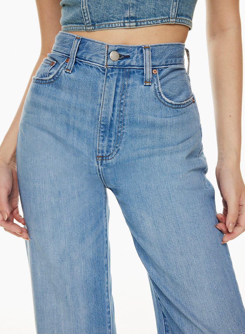 Denim Forum THE '90S WINONA HI-RISE WIDE JEAN | Aritzia US