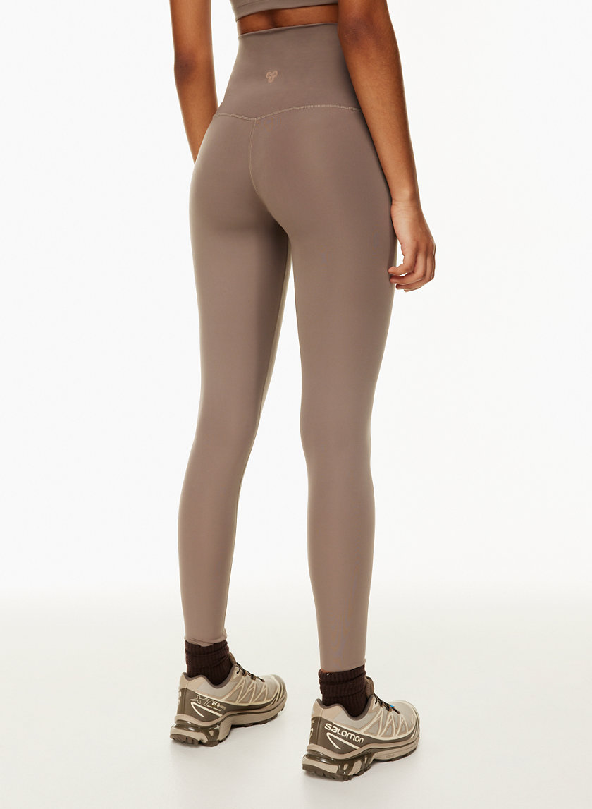 Women Satin Glossy Opaque Silky Leggings fitness Yoga Pants Zipper