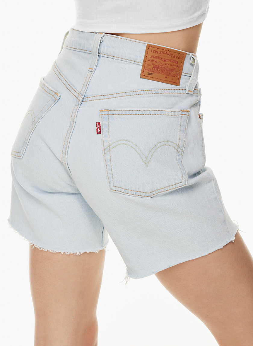Levi's 501 Mid Thigh Shorts • Shop American Threads Women's Trendy Online  Boutique – americanthreads
