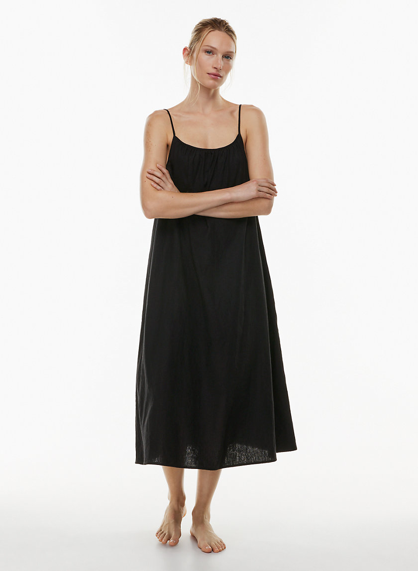 The Group by Babaton WELLBEING LINEN DRESS Aritzia CA