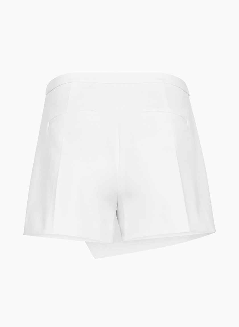 Aritzia Talula Sz 2 Berklee White Cross Over Skirt Skort Dressy Tailored  Shorts