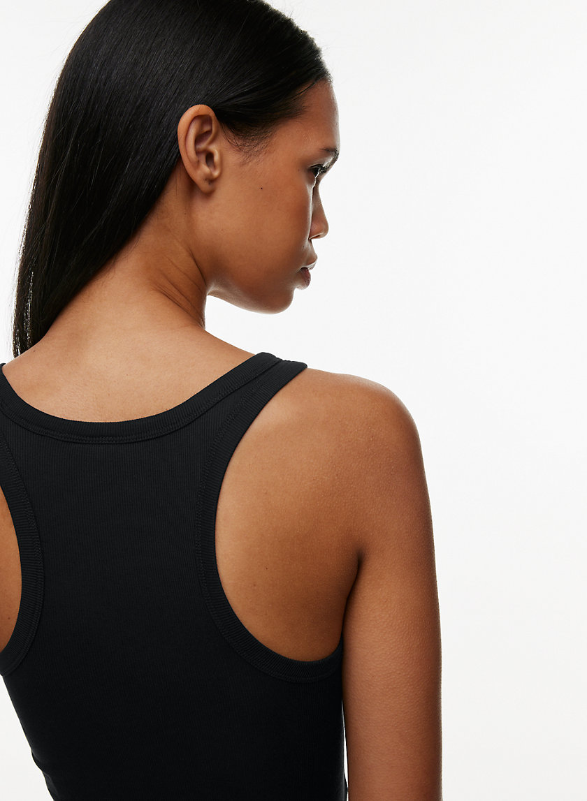 Women's U-neck Slim Fit Tank Top - A New Day™ Navy Blue Xl : Target
