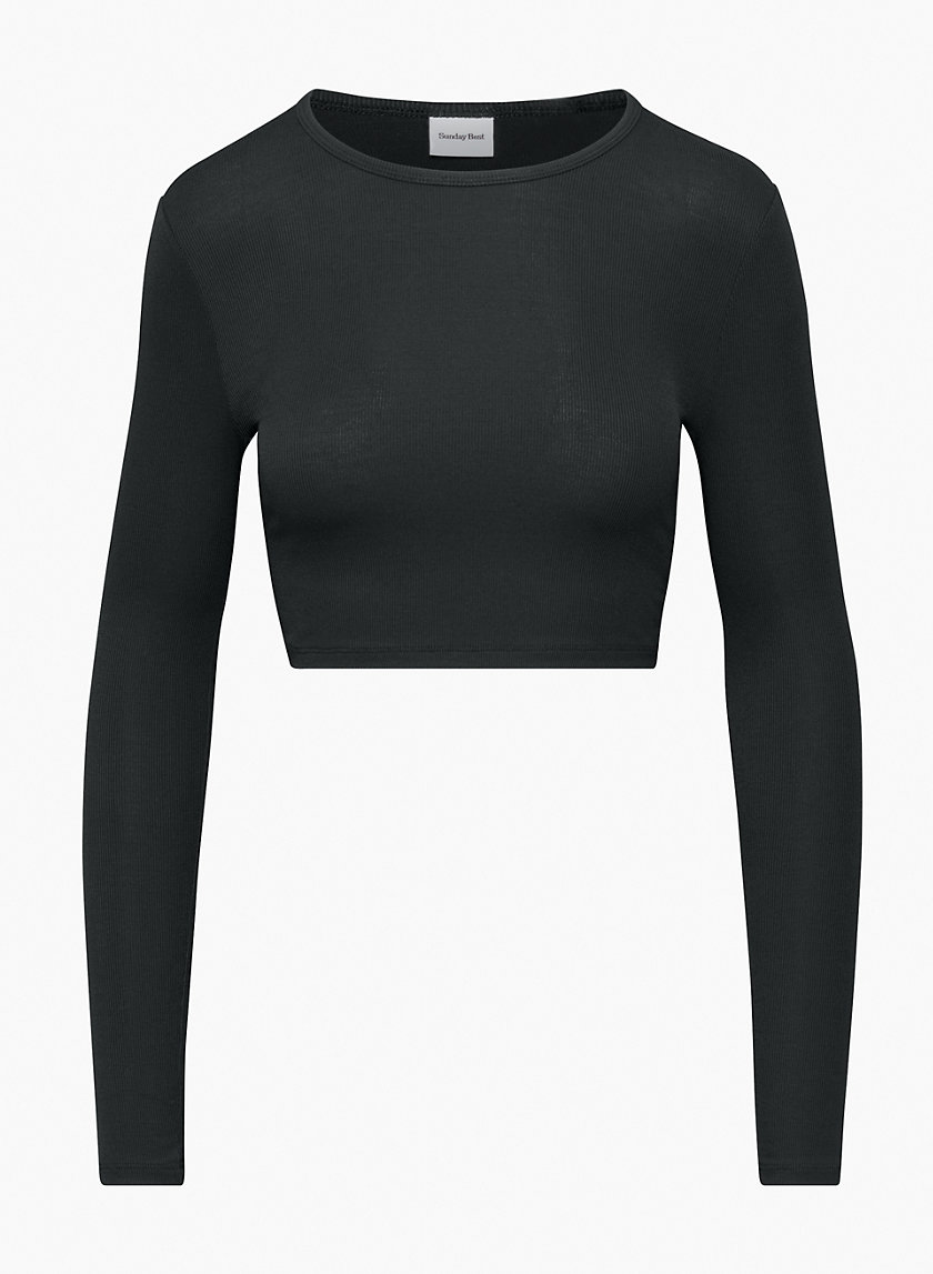 Custom Mesh Long Sleeve Crop Top – WearIT Apparel