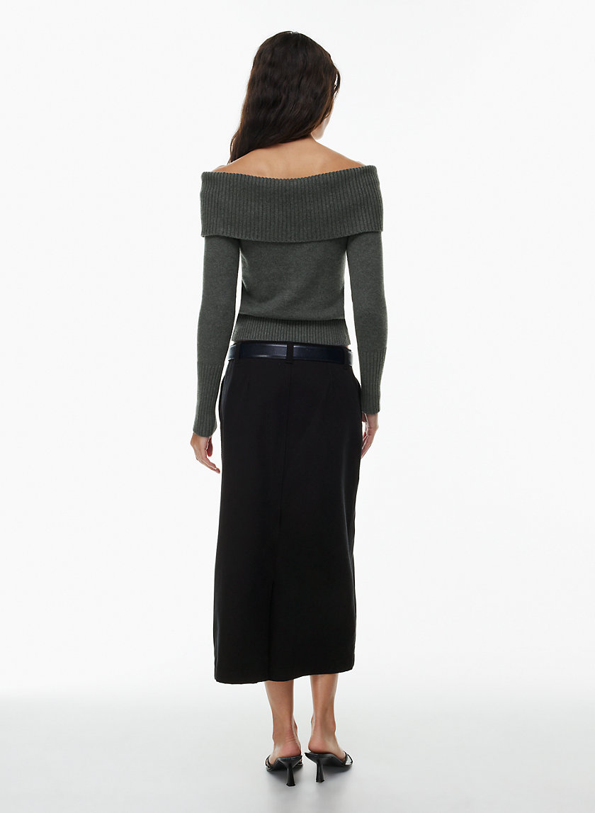 Off the shop shoulder sweater aritzia