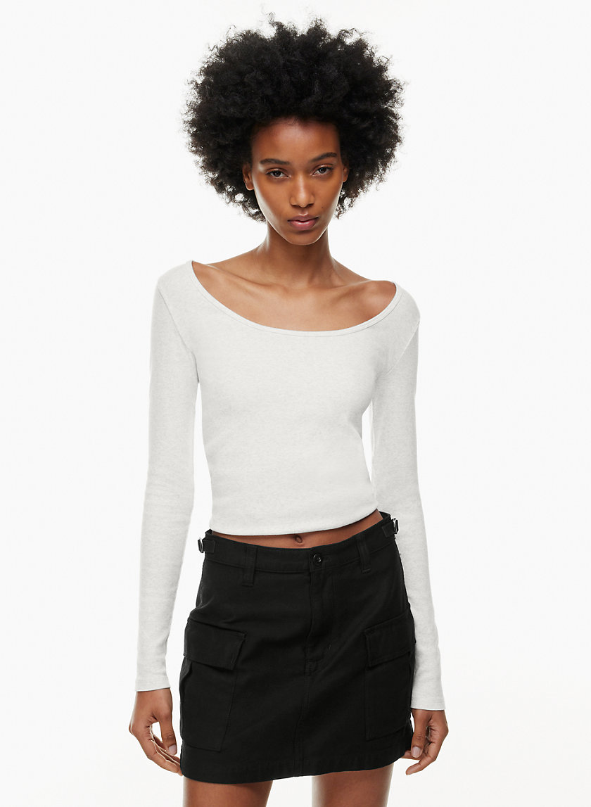 Tna HOMESTRETCH™ SCOOPNECK LONGSLEEVE | Aritzia CA