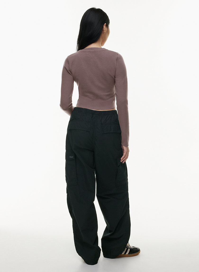 Maternity Eggplant Core Contour Sculpt Pants