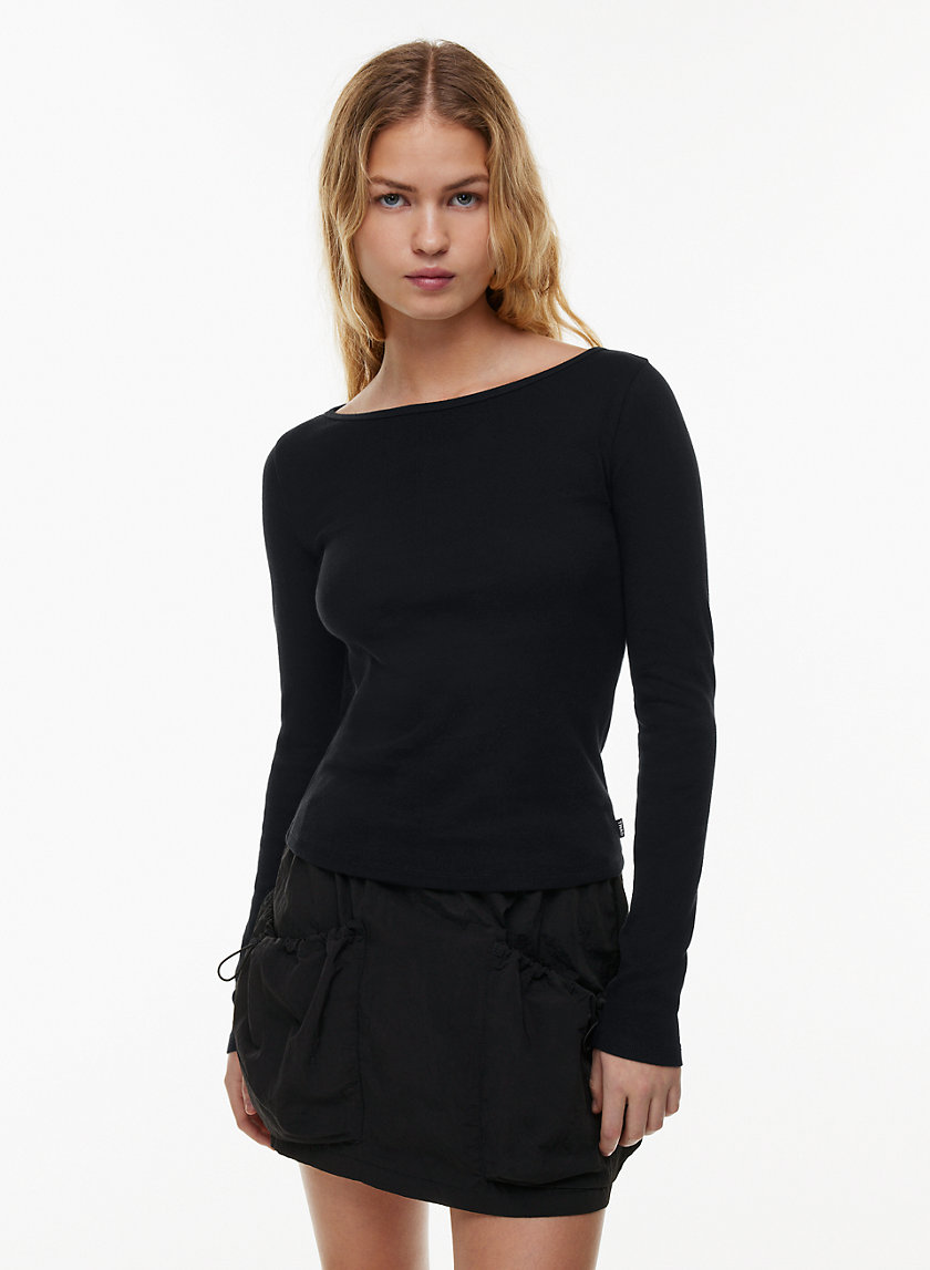 Tna HOMESTRETCH™ BOATNECK LONGSLEEVE | Aritzia CA