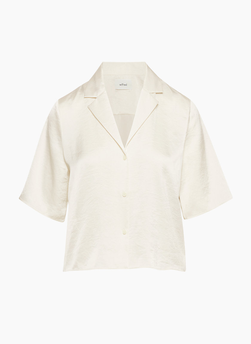 Wilfred BESO SATIN SHIRT | Aritzia US