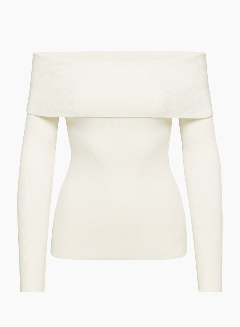 Off the hotsell shoulder sweater aritzia