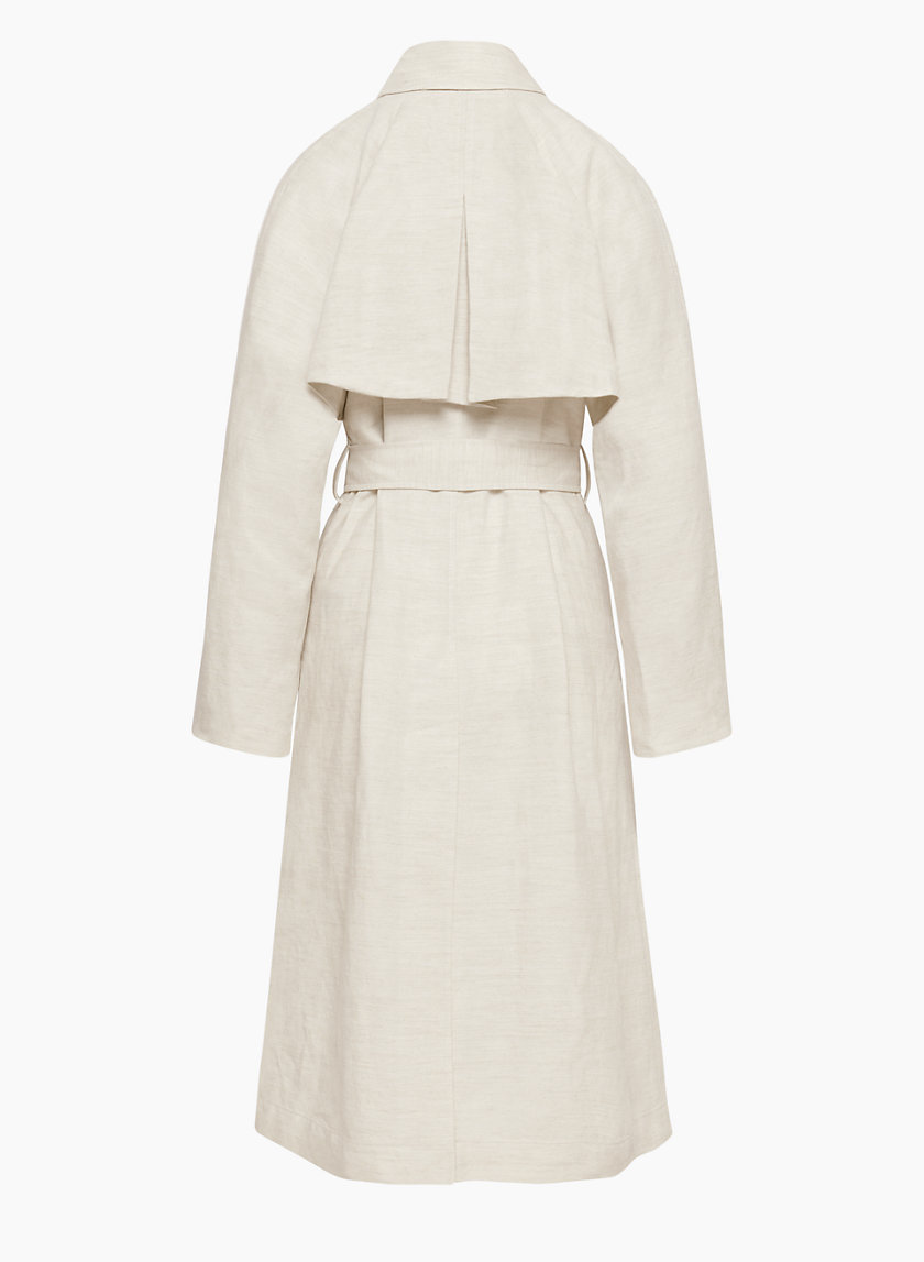 Wilfred ELEVENTH LINEN TRENCH COAT | Aritzia US