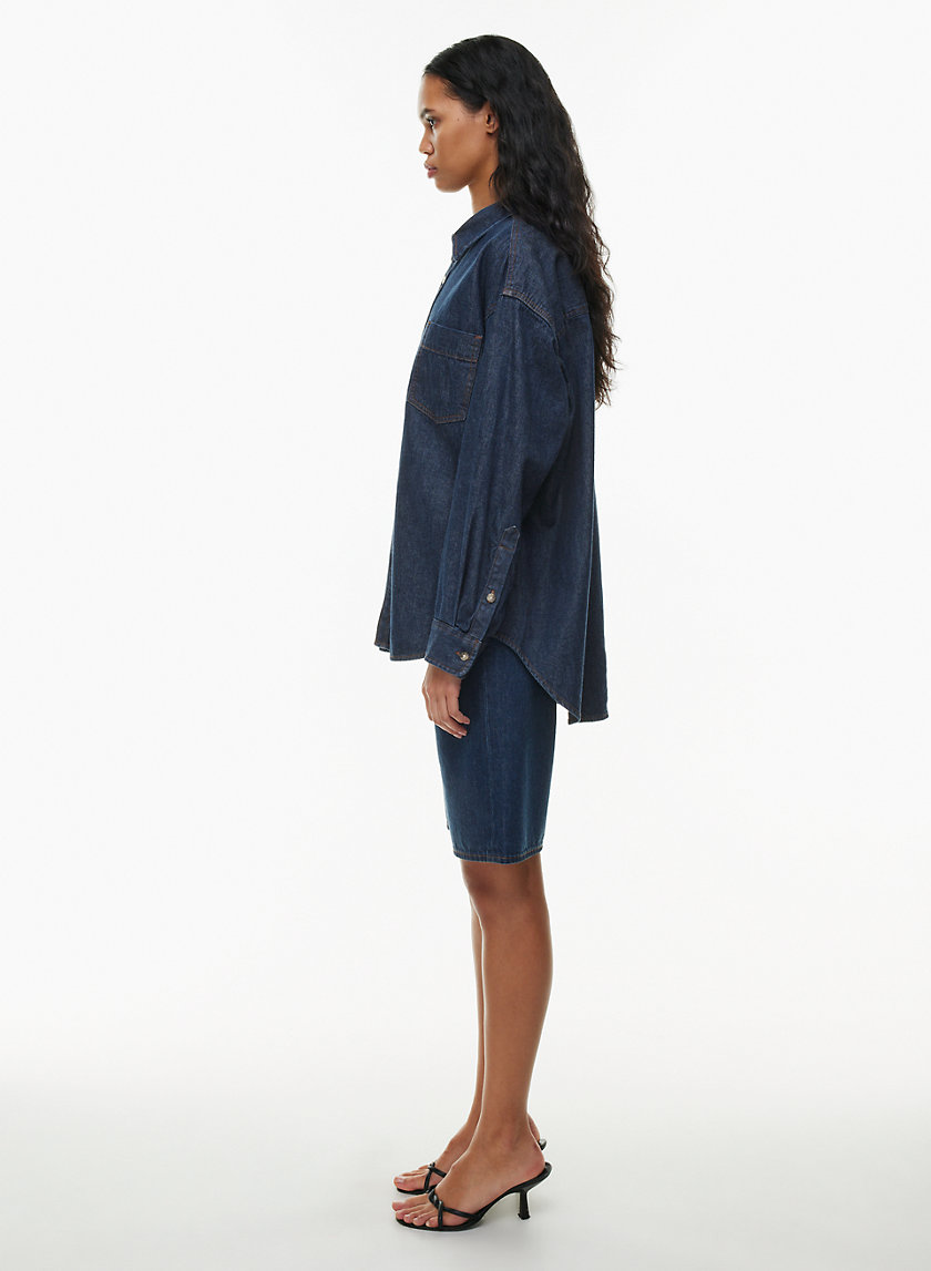 Denim Forum THE '80S COMFY DENIM SHIRT