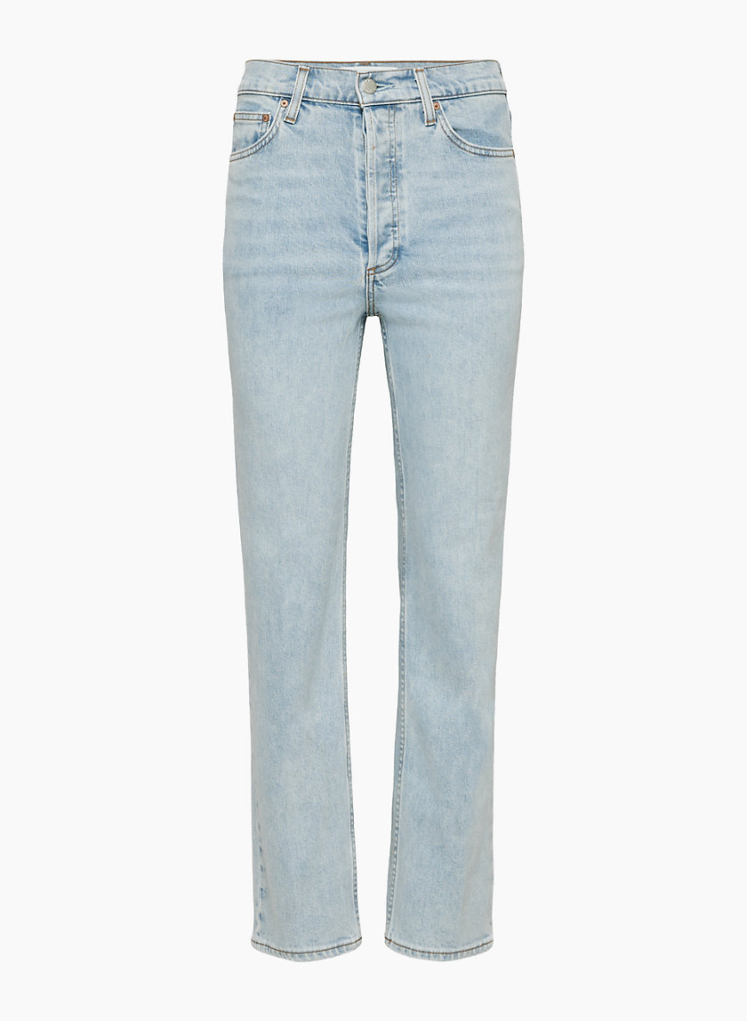 Denim Forum THE ARLO HI-RISE STRAIGHT JEAN | Aritzia CA