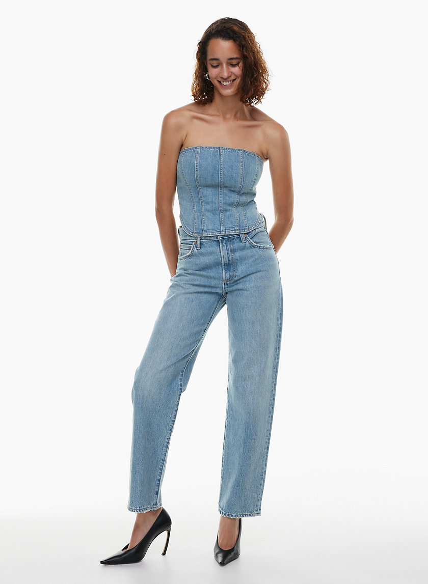 Denim Forum THE '90S MARLO HIRISE BAGGY JEAN Aritzia US