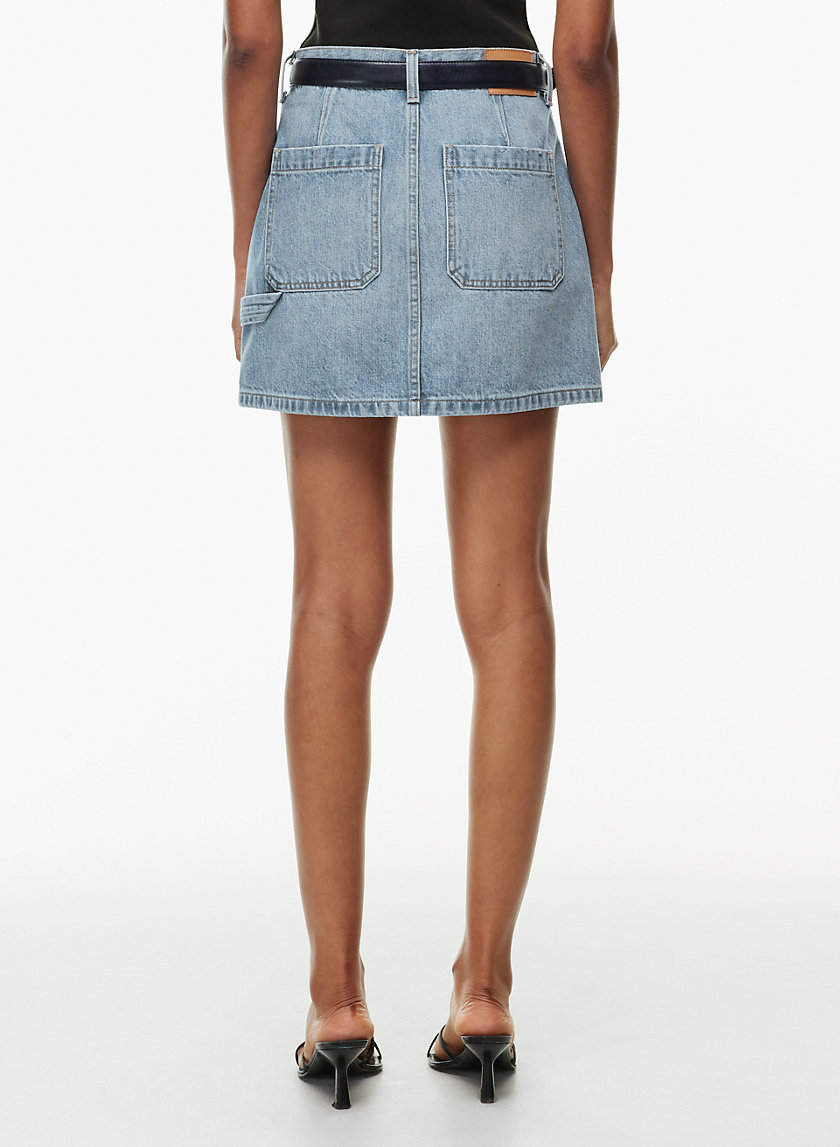  Mini Denim Skirt