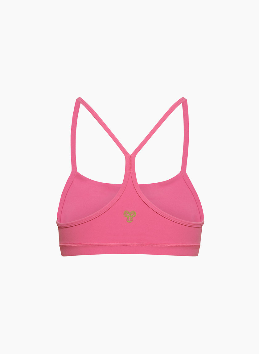 Aritzia Community Rasa Bra - Sports Bra Grey & Neon Pink XS Women's  Bralette - $27 - From Meagan