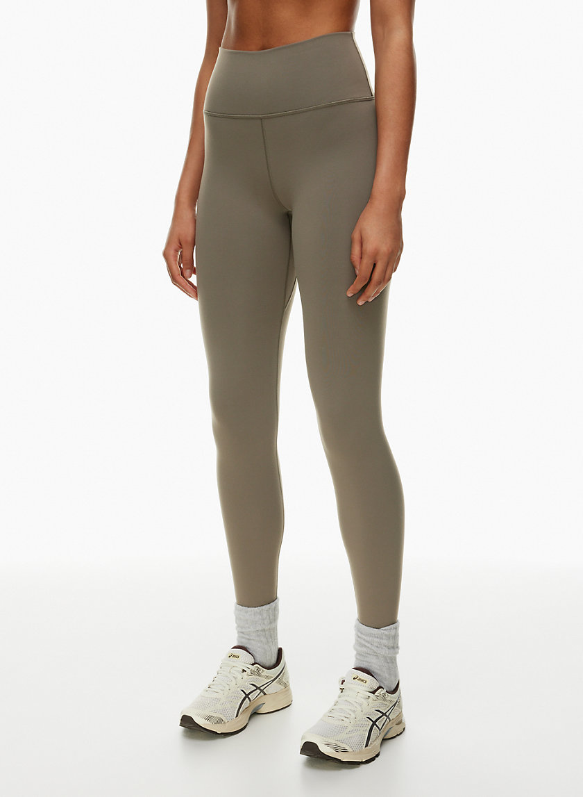 Made-to-Order Metallic and Specialty Fabric Mid-Rise Crop Leggings