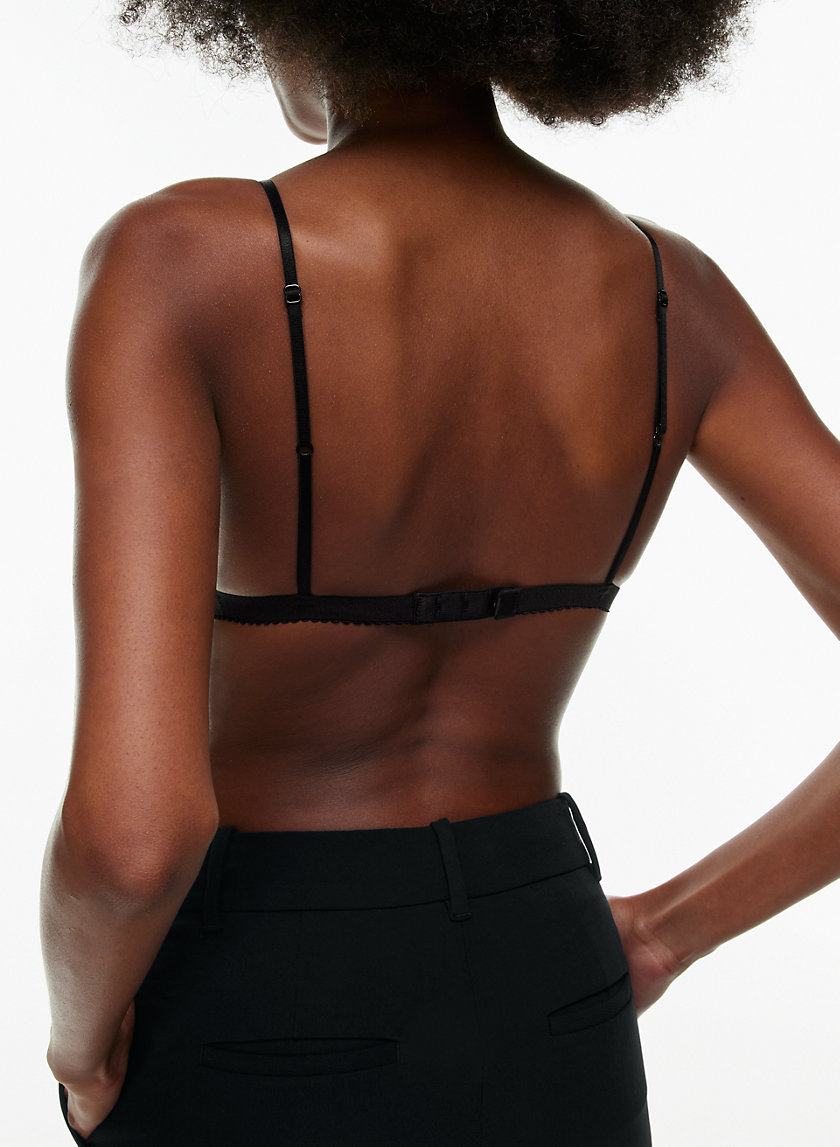 Sourcing Sexy Backless Bra Lace Deep U Low Back Bralette Thin Cup
