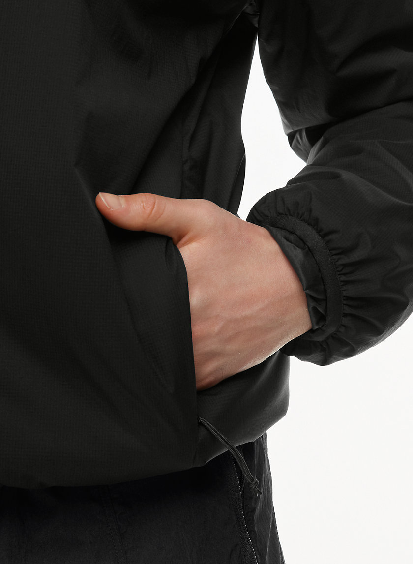 ALO Yoga Contour Zip-Up Jacket, Black, Size Large, Hardly Worn