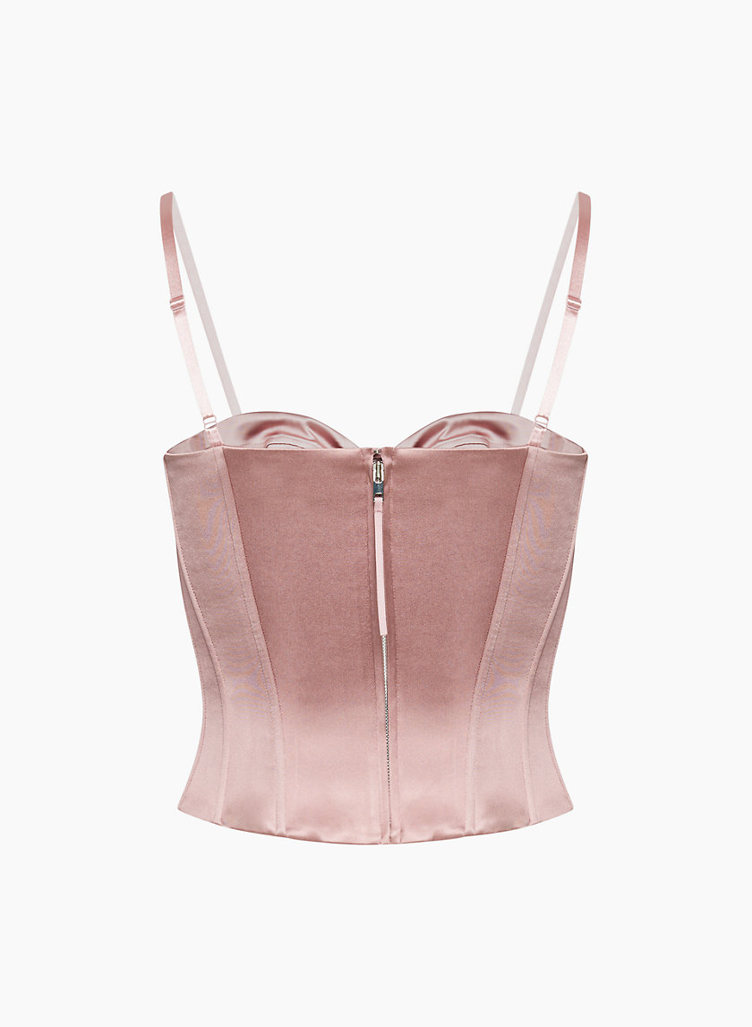 Corset Top - Taupe (Small - 3X) - The Pink Porcupine ltd.