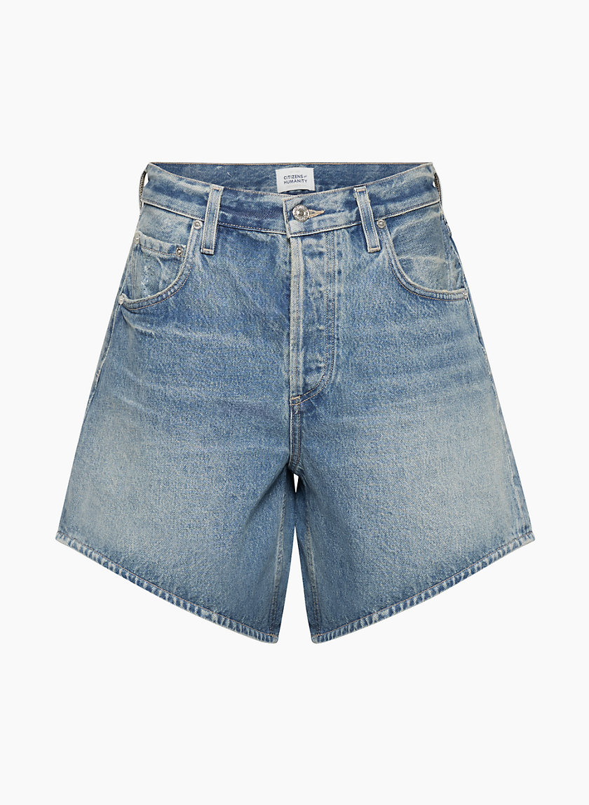 Vintage Baggy Denim Skater Shorts in Light Blue – ™