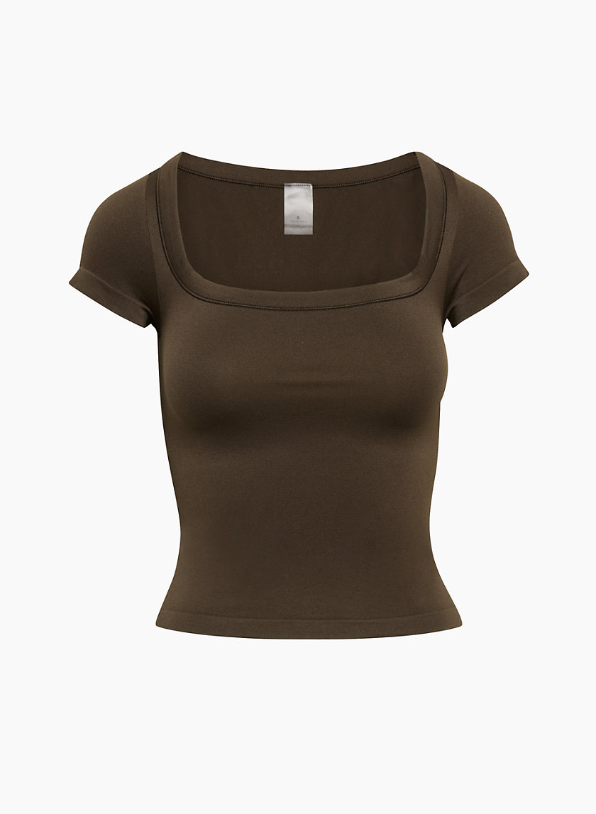 SINCH SMOOTH WILLOW SQUARENECK T-SHIRT