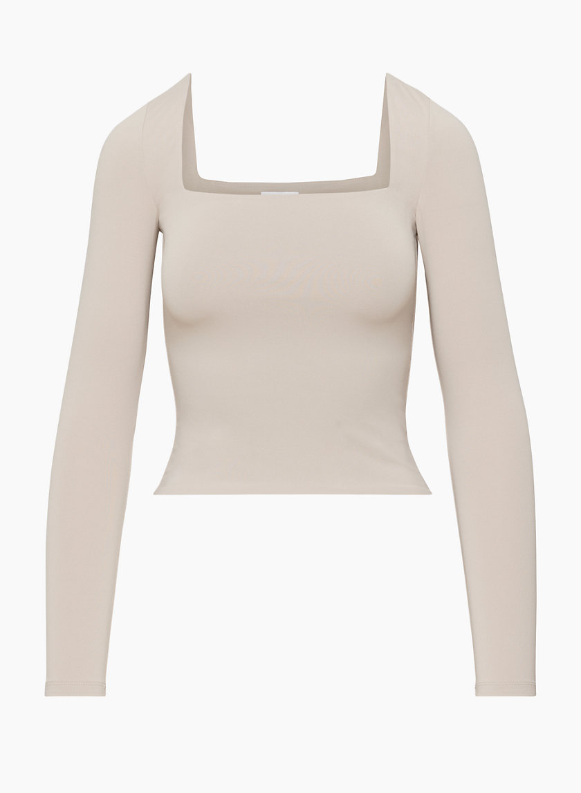 Square Neck Long Sleeve Contour … curated on LTK