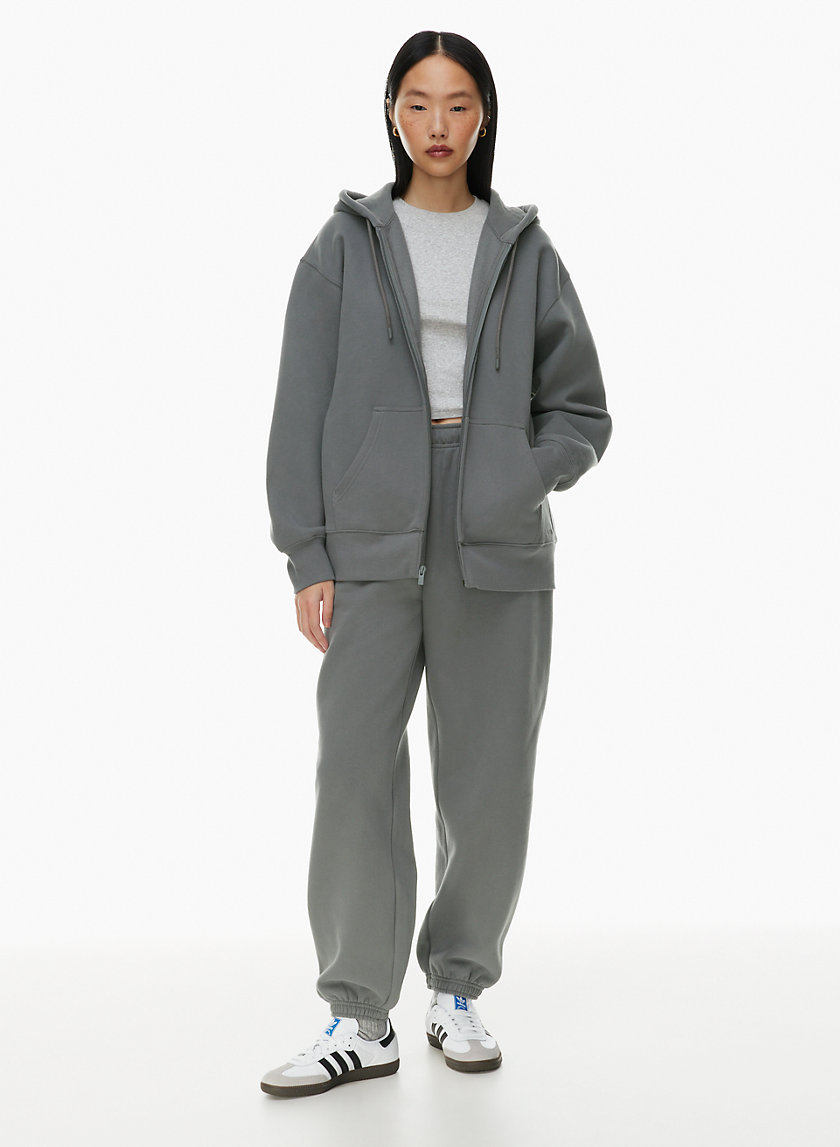 Sweatfleece COZY FLEECE BOYFRIEND ZIP HOODIE | Aritzia INTL