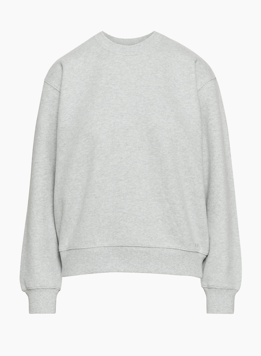 Aritzia COZY FLEECE PERFECT CREW SWEATSHIRT