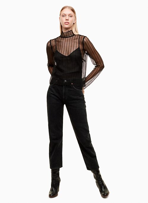 aritzia black jeans