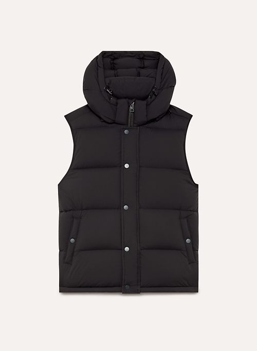 aritzia black vest