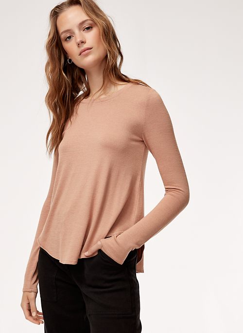 Long Sleeve Shirts for Women Aritzia CA