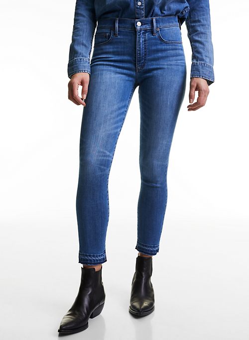 Denim Forum THE NICO MID CROP | Aritzia 