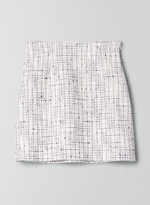 BRYN SKIRT - Tweed mini skirt