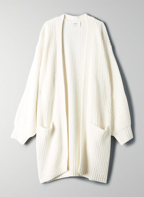 ROURKE SWEATER - Oversized knit cardigan