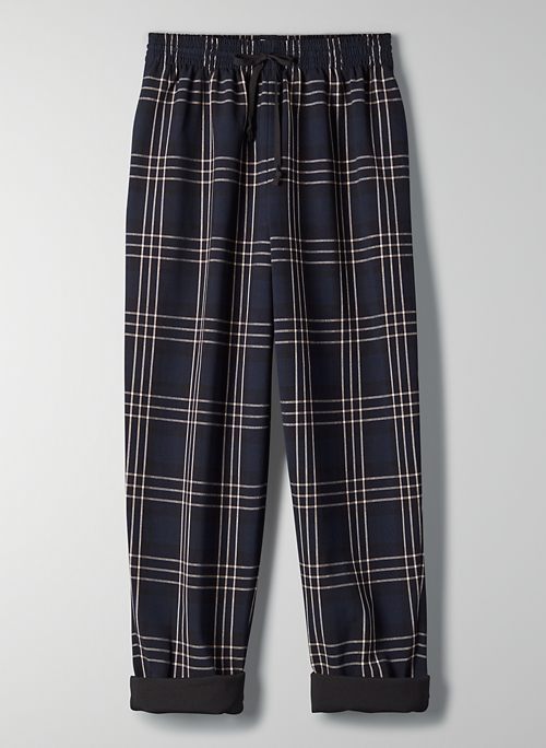 SOLESTE PANT - High-waisted drawstring pant