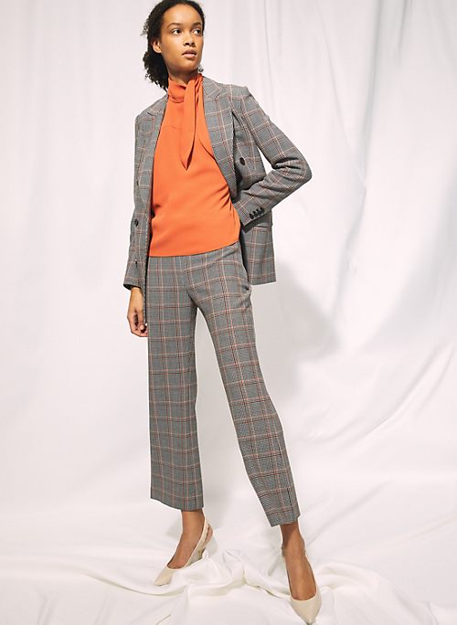 Wilfred NEW KICK FLARE CHECK PANT 
