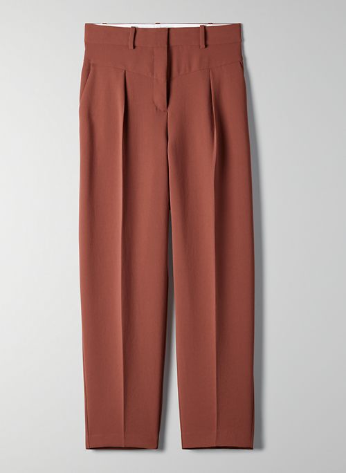 DIAMANTE PANT - High-waisted trousers
