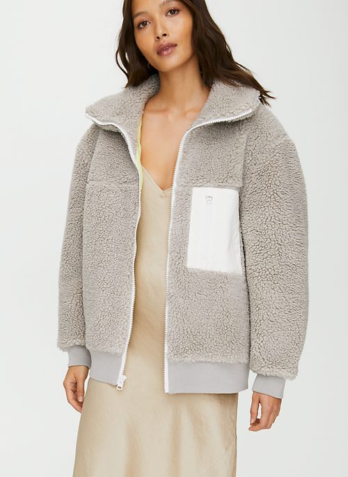 teddy jacket aritzia