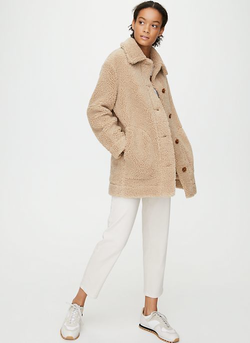 aritzia teddy jacket