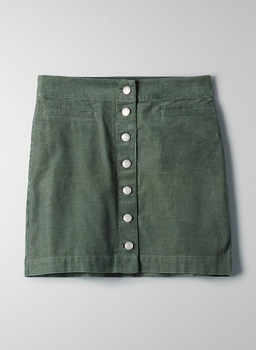 KARMEN SKIRT - Corduroy mini skirt