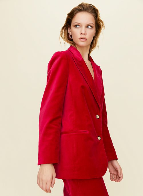 Little Moon VESPER VELVET BLAZER