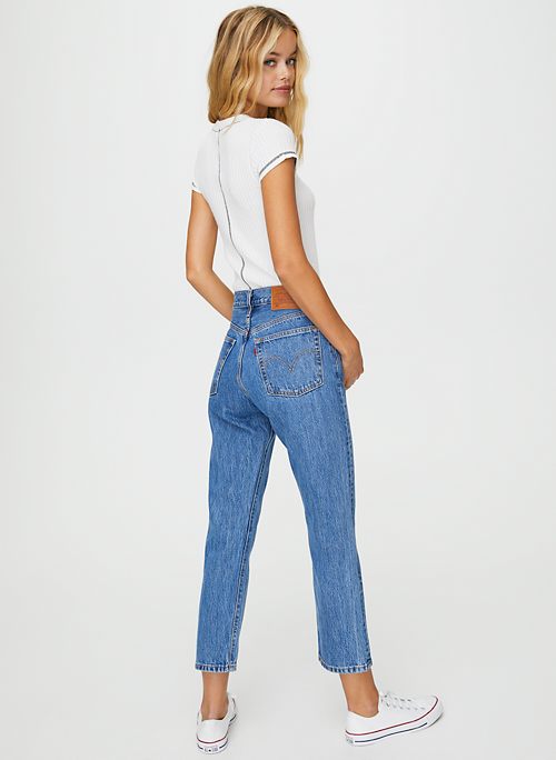 levi's cropped 501