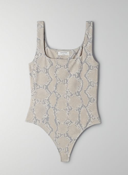 aritzia snakeskin bodysuit