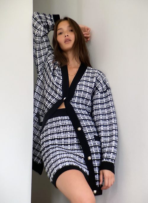 babaton lacer cardigan